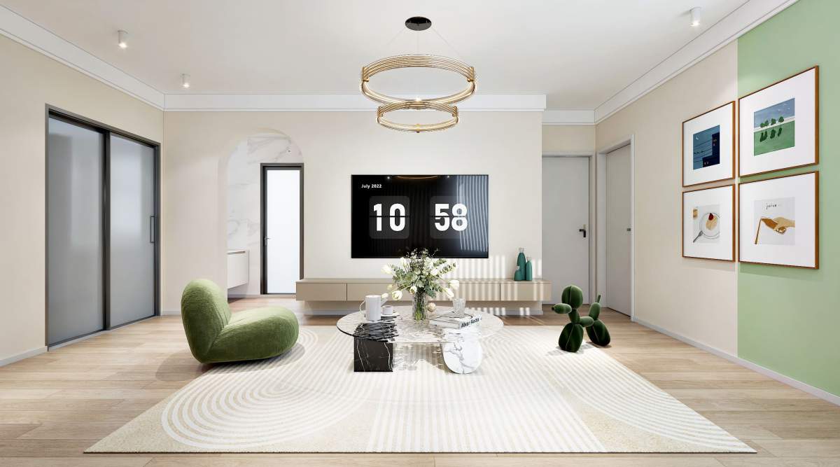 福满苑套内65㎡现代简约风，小户型放心过来抄作业！！！！