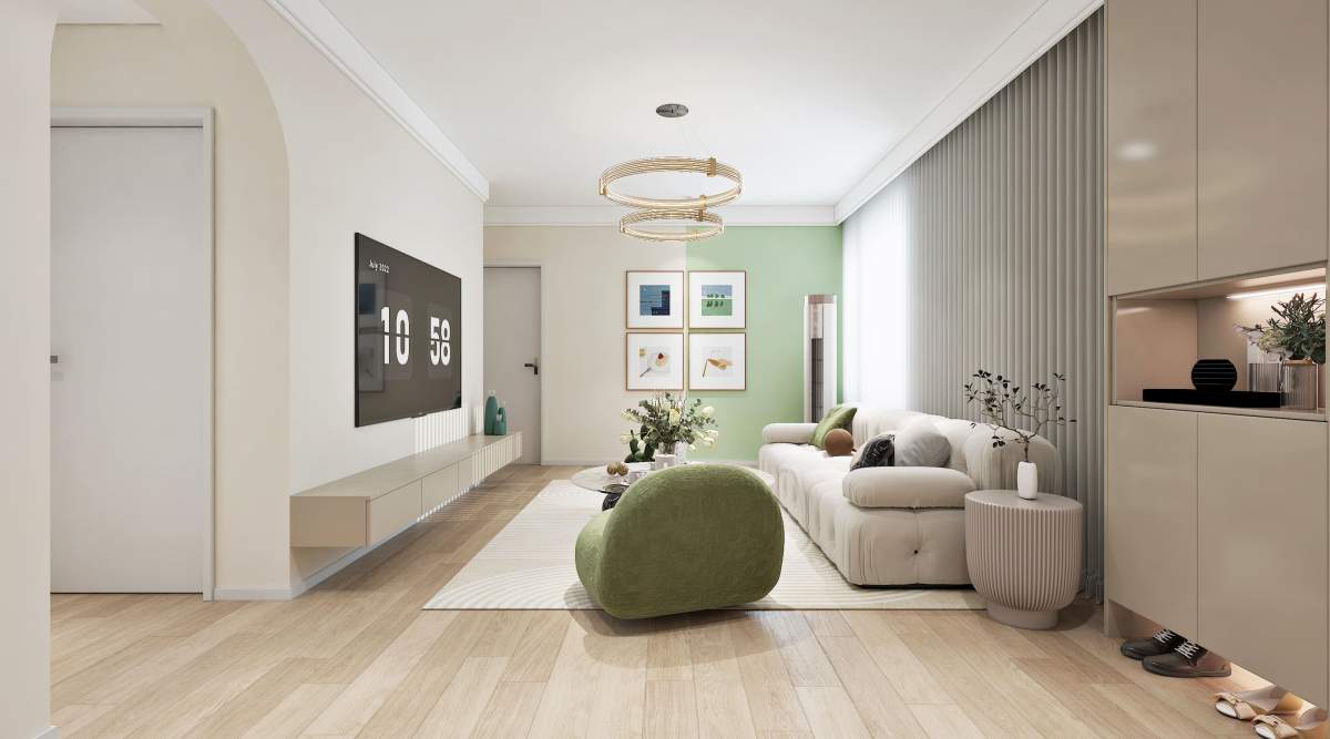 福满苑套内65㎡现代简约风，小户型放心过来抄作业！！！！